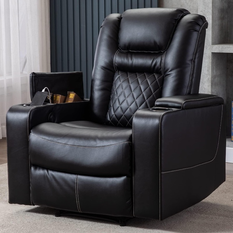 Home Cinema Recliner Chairs - Fauteuil inclinable électrique CANMOV avec ports
