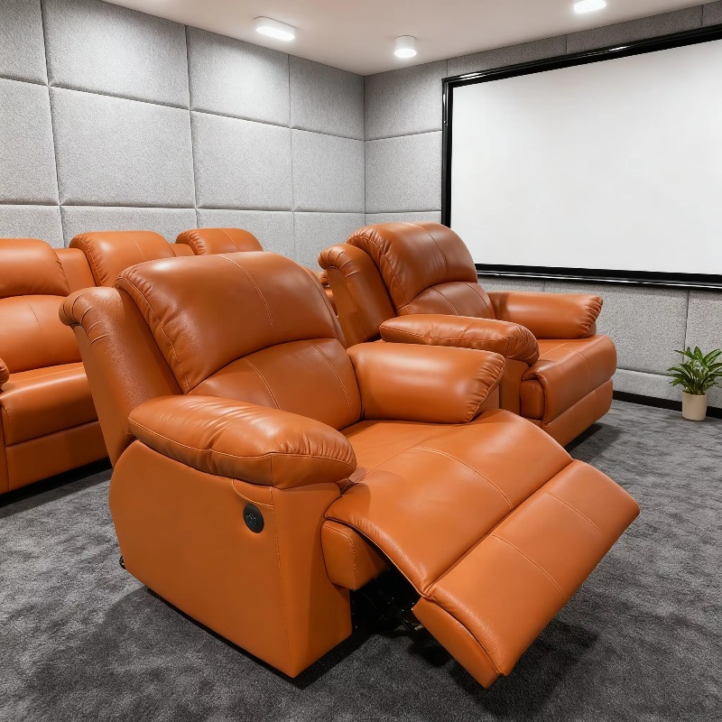 Home Cinema Recliner Chairs - Fauteuil de cinéma en cuir confortable