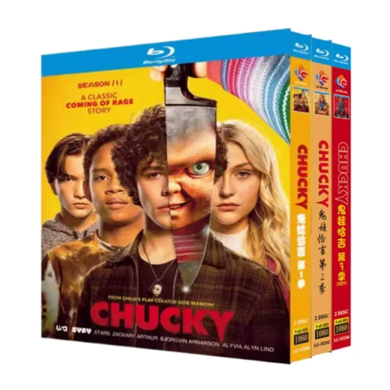 Home Cinema Dvd - Chucky Saison 1-3 Disque Blu-ray
