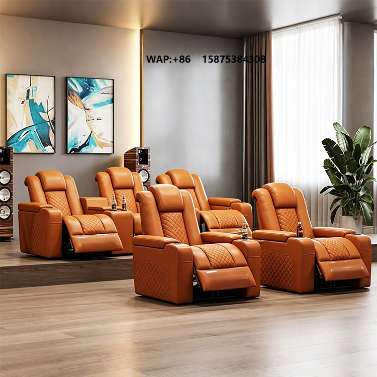 Home Cinema Recliner Chairs - Fauteuils inclinables électriques de cinéma KMJ,