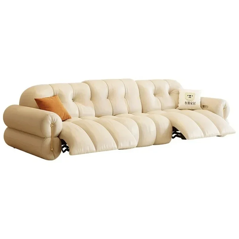 Home Cinema France - Canapé home cinéma style crème français