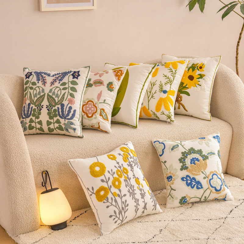 Recliner Sofa Cover - Housse de coussin brodée, housse de