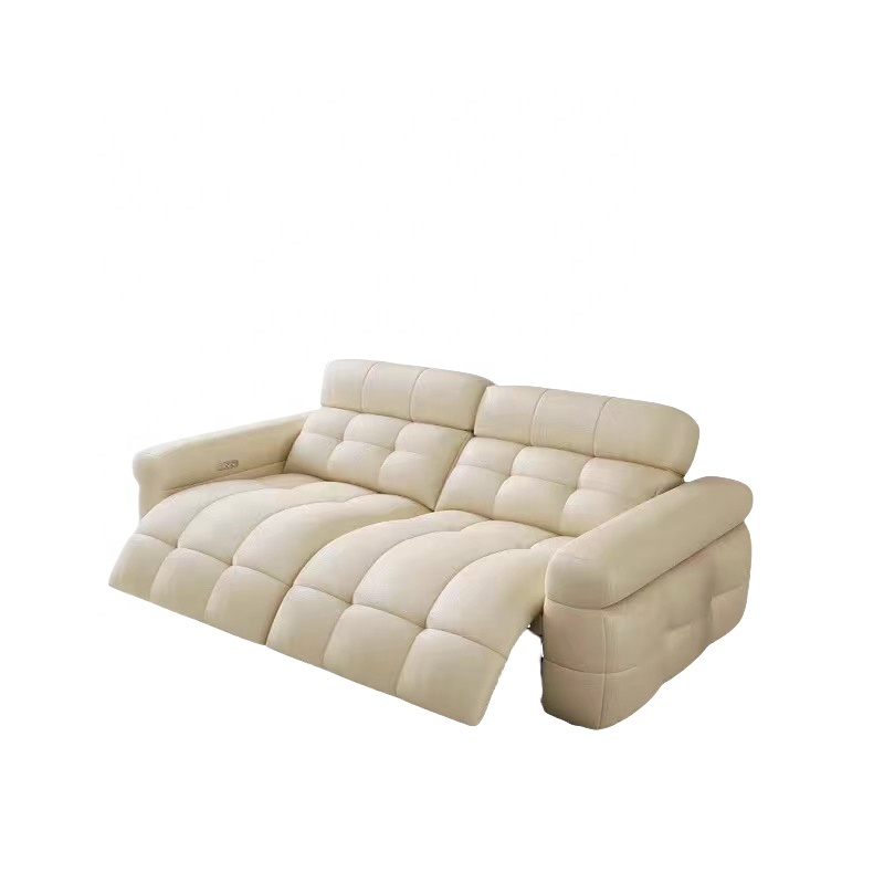 Home Cinema Recliner Chairs - Canapé inclinable électrique Convertible en cuir