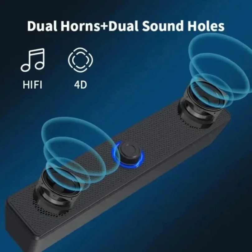 Home Cinema Gaming - Barre de son sans fil Bluetooth