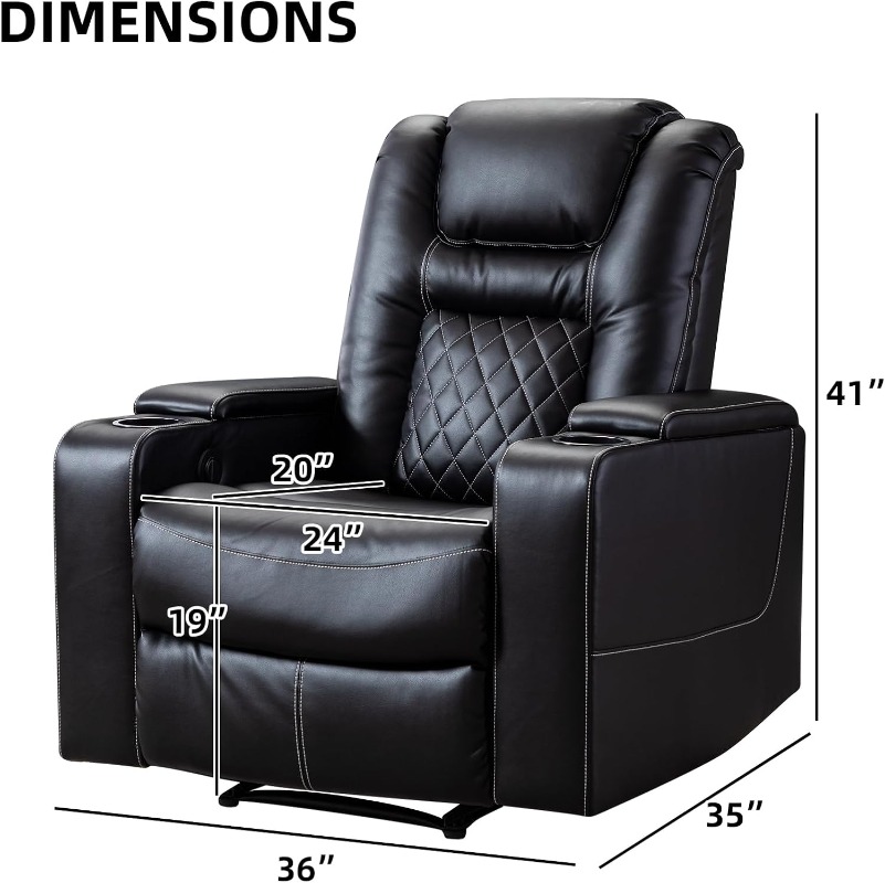 Fauteuil inclinable électrique - Home Cinema Recliner Chairs avis et prix