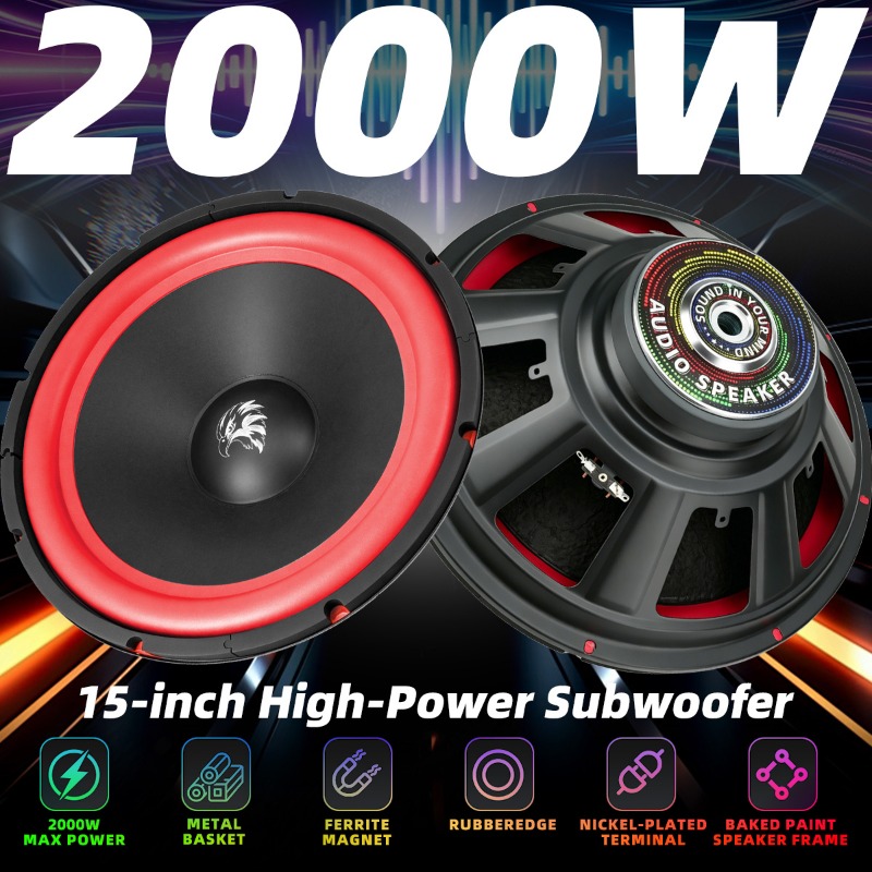 1 pièce Subwoofer de voiture 1 - Home Cinema Player avis et prix