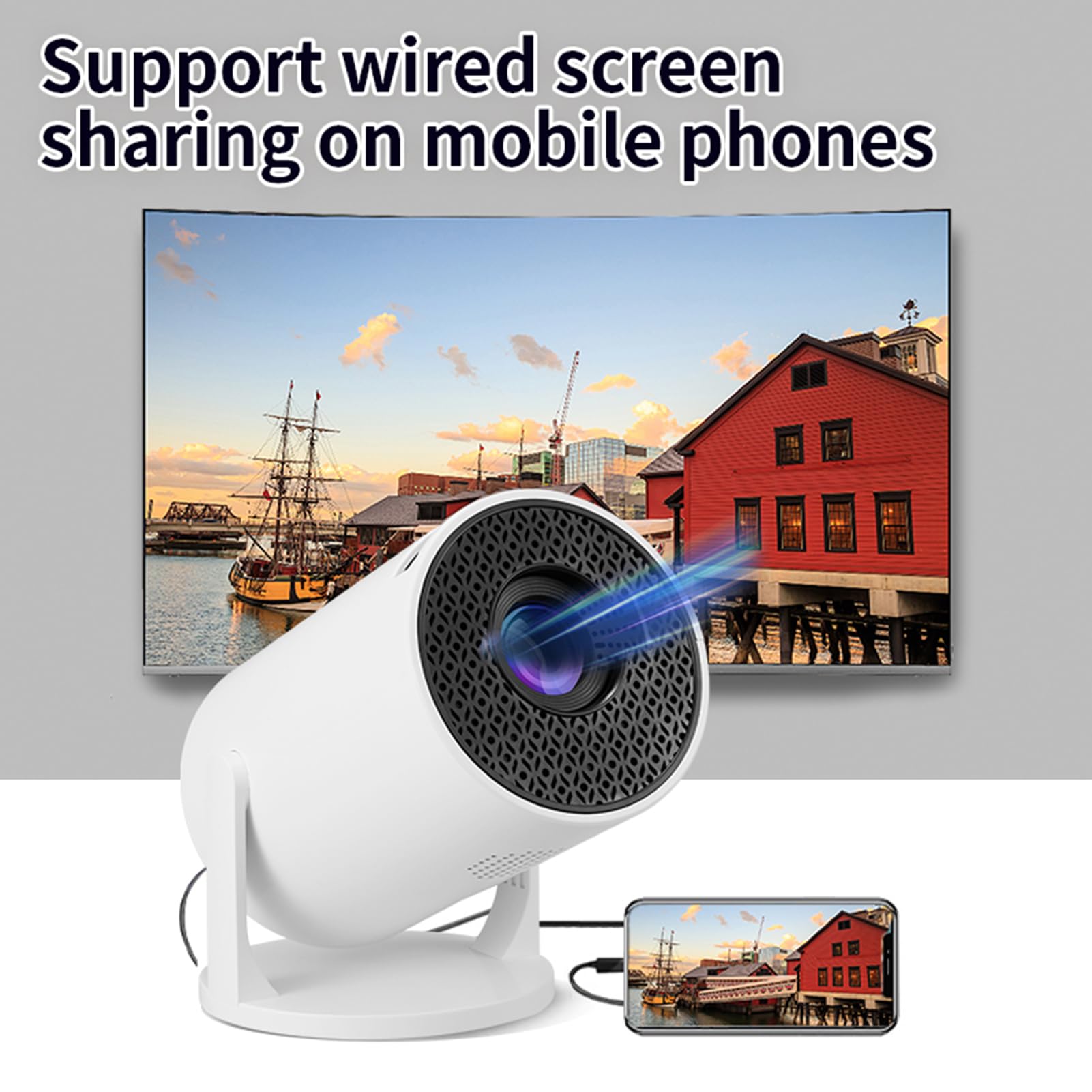 Projecteur M5 8K Wifi 6 Ultra  - Home Cinema Gaming avis et prix