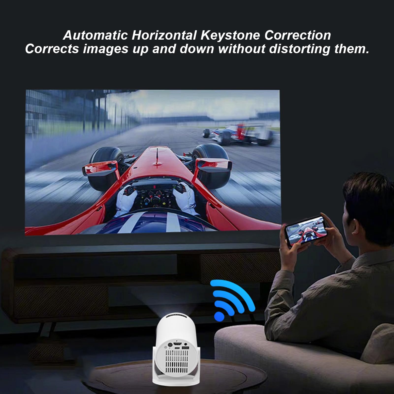 Projecteur M5 8K Wifi 6 Ultra  - Home Cinema Gaming avis et prix