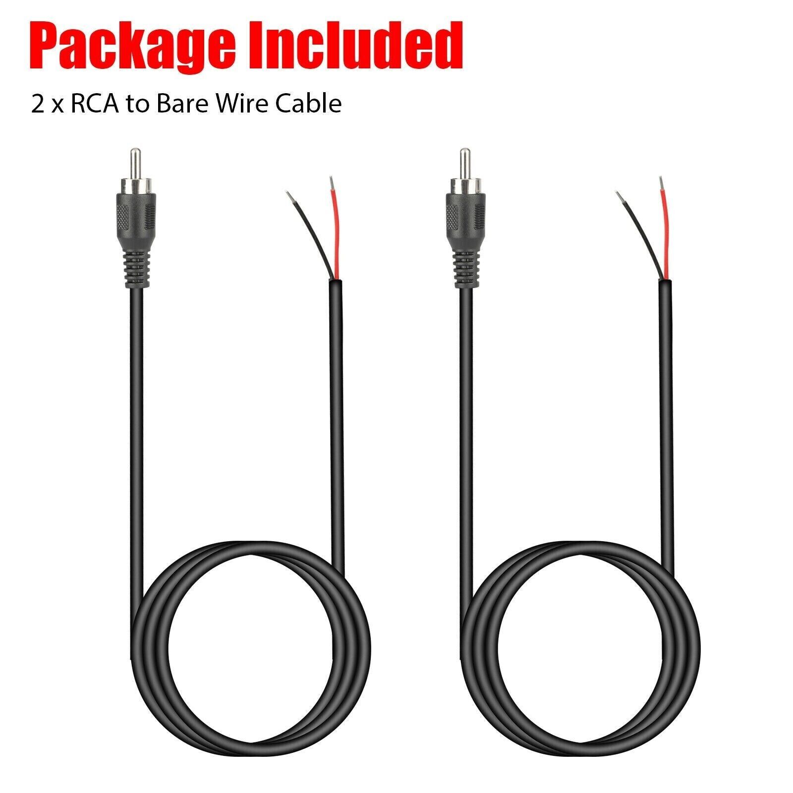 Lot de 2 câbles audio RCA mâle - Home Cinema Idea avis et prix