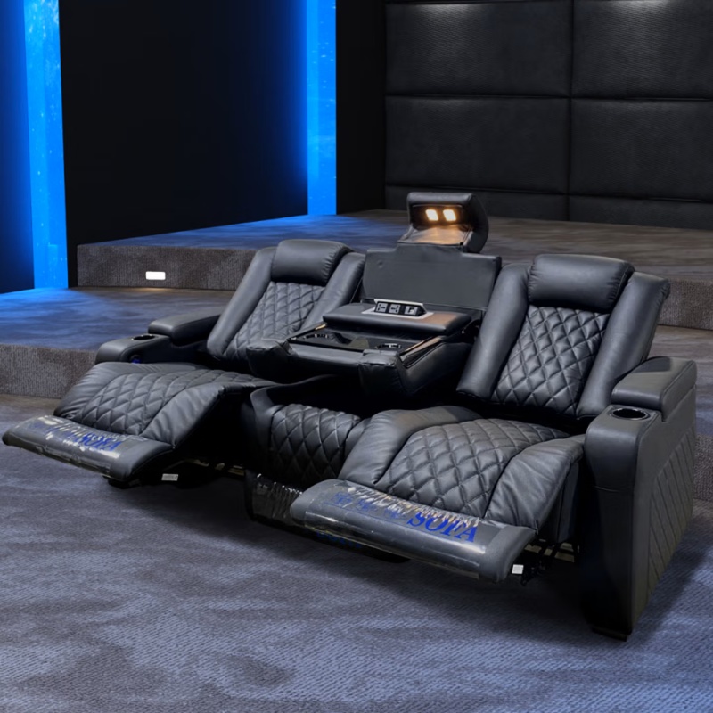 Fauteuils inclinables en cuir  - Home Cinema Recliner Chairs avis et prix