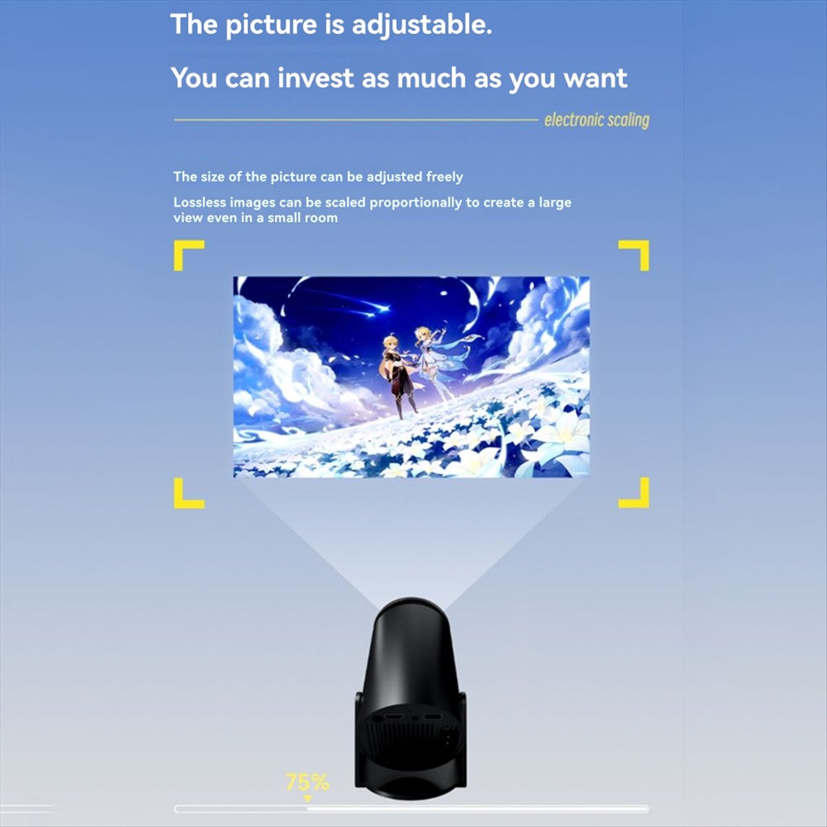 Nouveau projecteur 1080P pour  - Home Cinema Quad avis et prix