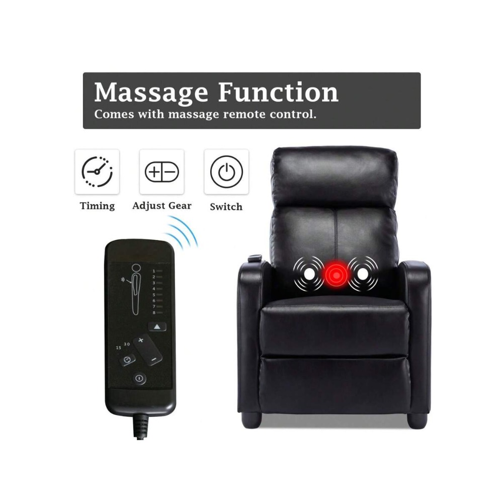Fauteuil inclinable en cuir PU - Home Cinema Couch avis et prix