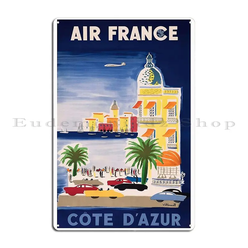 Affiche de voyage vintage Air  - Home Cinema France avis et prix