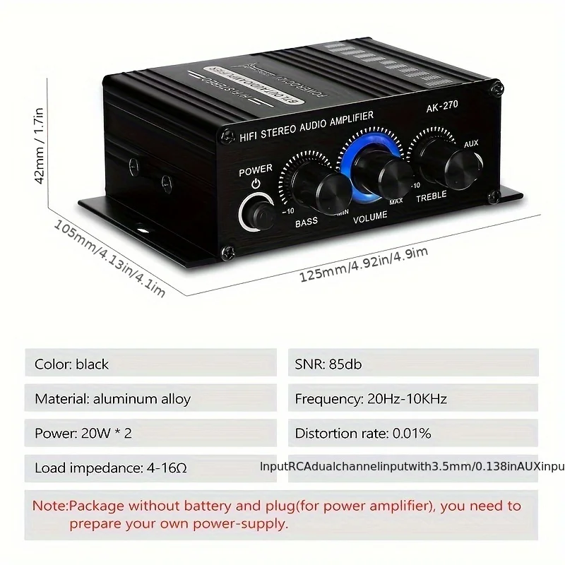 Mini amplificateur de puissanc - Home Cinema Idea avis et prix