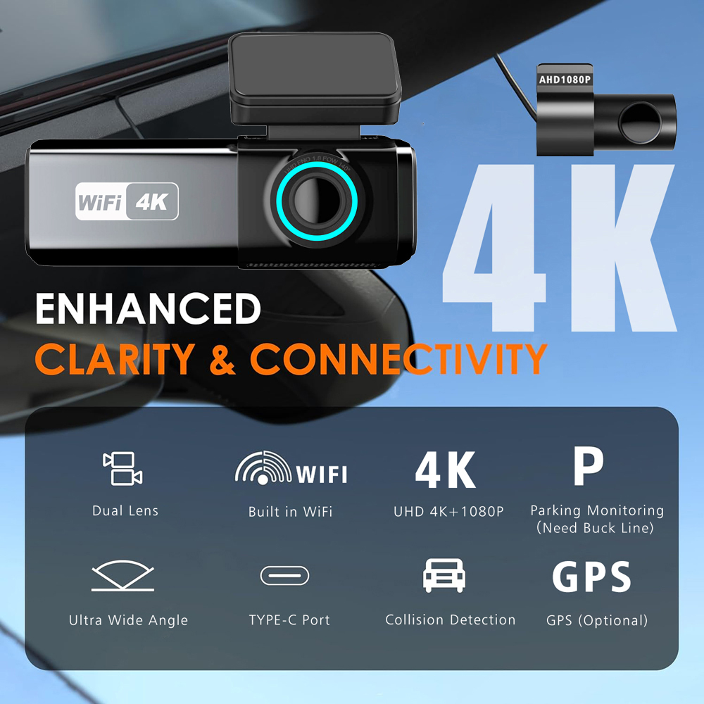 Voiture DVR 4K 3840*2160P WIFI - Home Cinema Blu Ray Sony avis et prix