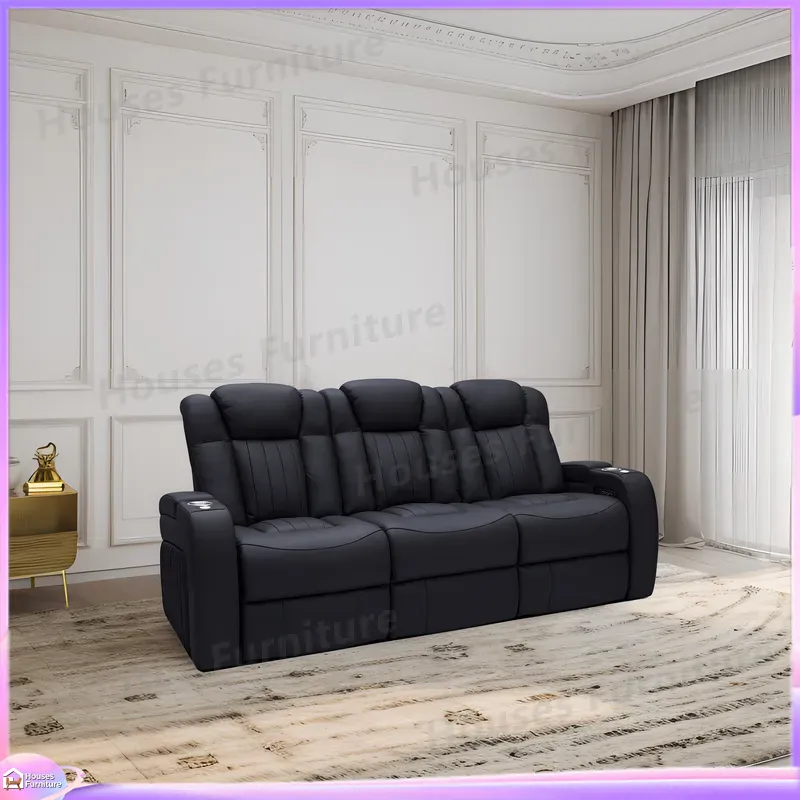 Canapé inclinable en cuir pour - Home Cinema Recliner Chairs avis et prix