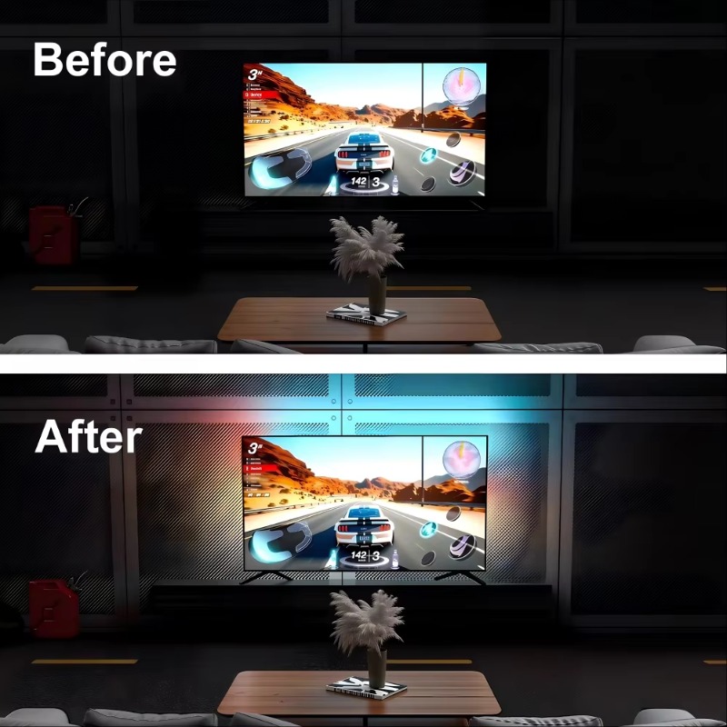 Kit d'éclairage d'ambiance mus - Home Cinema Gaming avis et prix