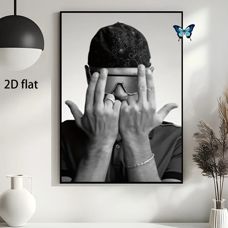 Affiche du rappeur français Ju - Home Cinema France avis et prix