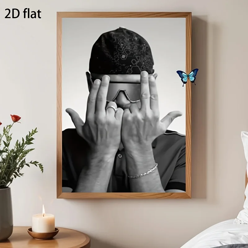 Affiche du rappeur français Ju - Home Cinema France avis et prix